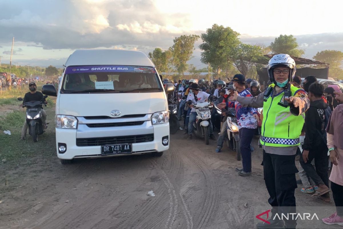 Polda NTB mengklaim rekayasa lalu lintas MXGP berhasil cegah kemacetan