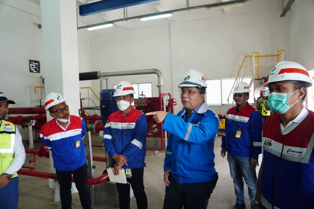 Pastikan kehandalan fasilitas operasi, EGM Pertamina Patra Niaga Regional Sumbagsel laksanakan MWT ke FT Jambi dan DPPU Sultan Thaha