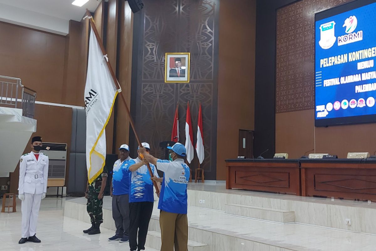 Pemprov Papua minta kontingen KORMI kedepankan sportivitas pada FORNAS Palembang
