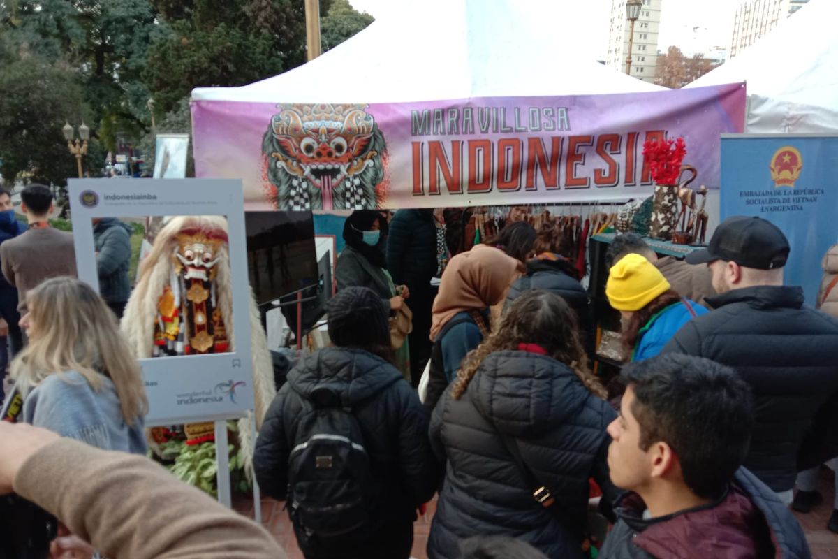 Kuliner Indonesia dipromosikan pada ASEAN Bazaar di Buenos Aires