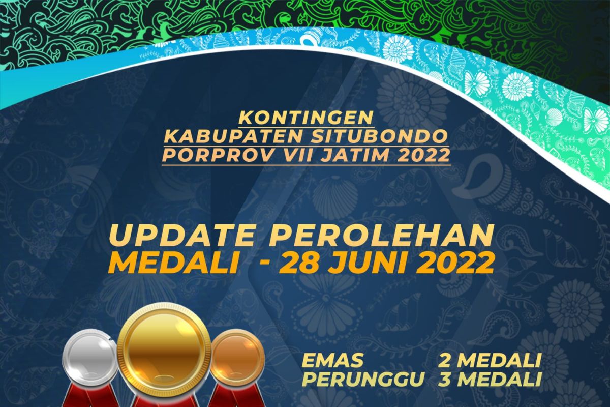 Porprov Jatim: Kontingen Situbondo sementara peroleh lima medali