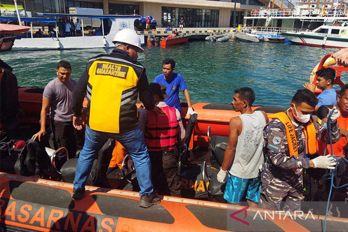 Dua wisatawan meninggal akibat kapal tenggelam di Labuan Bajo