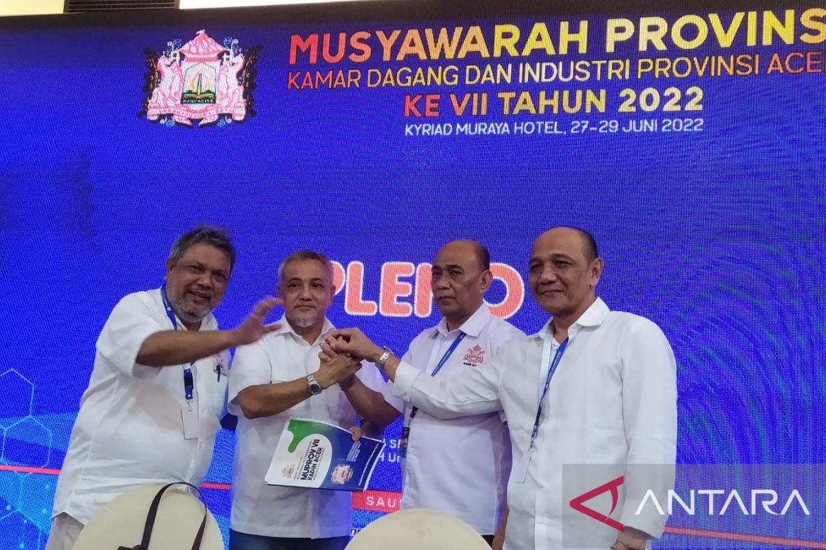 Sah, M Iqbal Piyeung terpilih sebagai Ketua Kadin Aceh