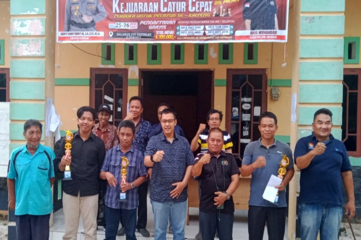 Polres Katingan jadikan kejuaraan catur cepat agenda rutin