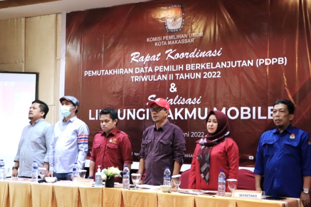 KPUD Makassar sosialisasikan aplikasi Lindungi Hakmu Pemilu 2024