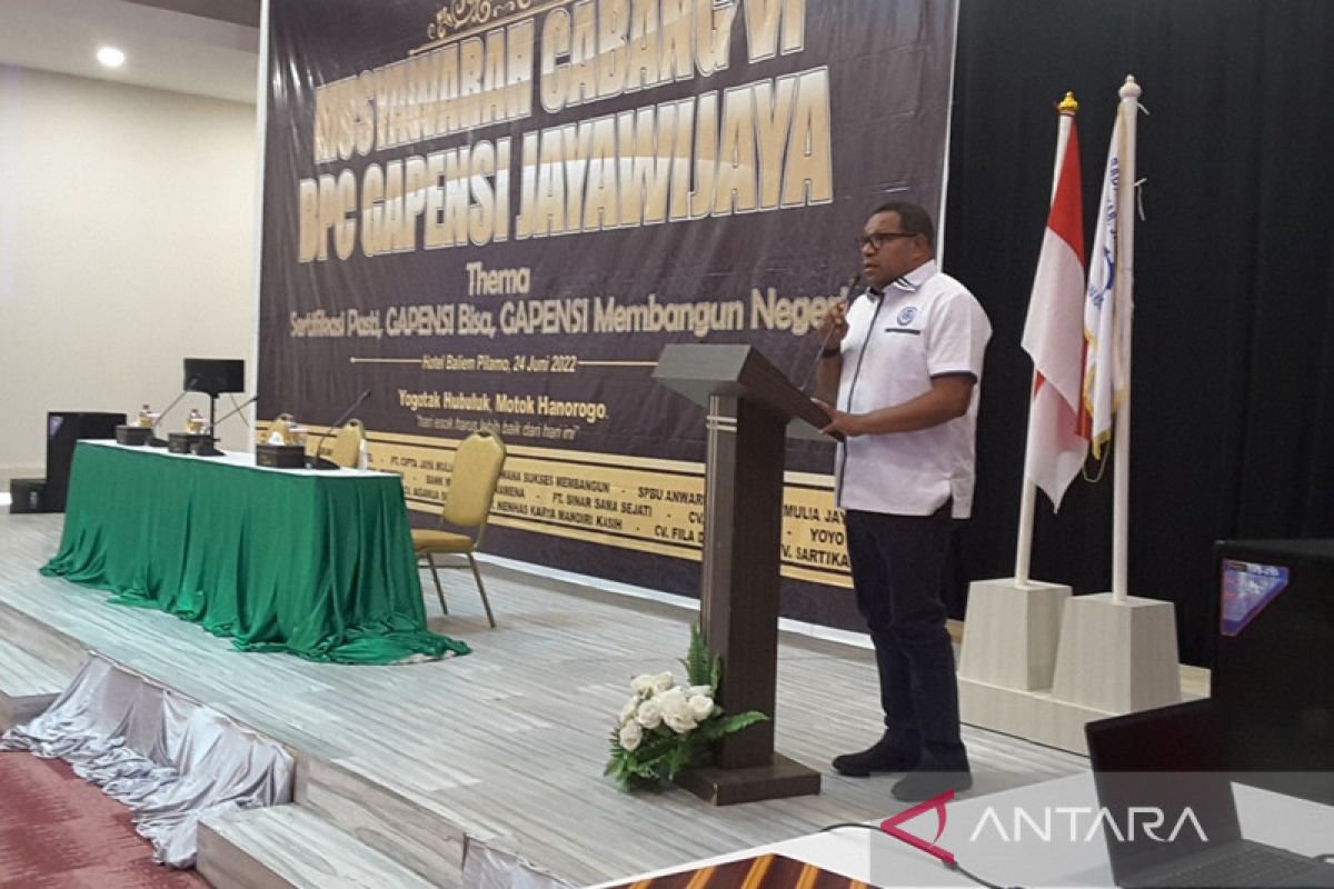 Gapensi sebut 4.000 pengusaha konstruksi Papua siap bersaing secara digital