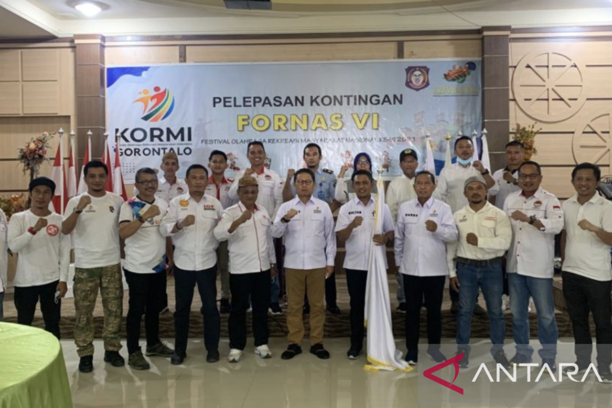 60 atlet Gorontalo ikuti FORNAS di Palembang