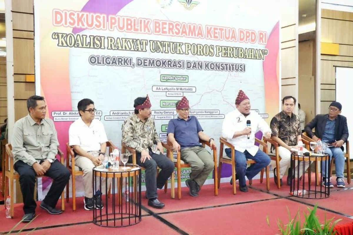Bersama Ketua DPD RI di Palembang, Syahganda Nainggolan: Koalisi rakyat lawan neokolonialisme harus dibangun