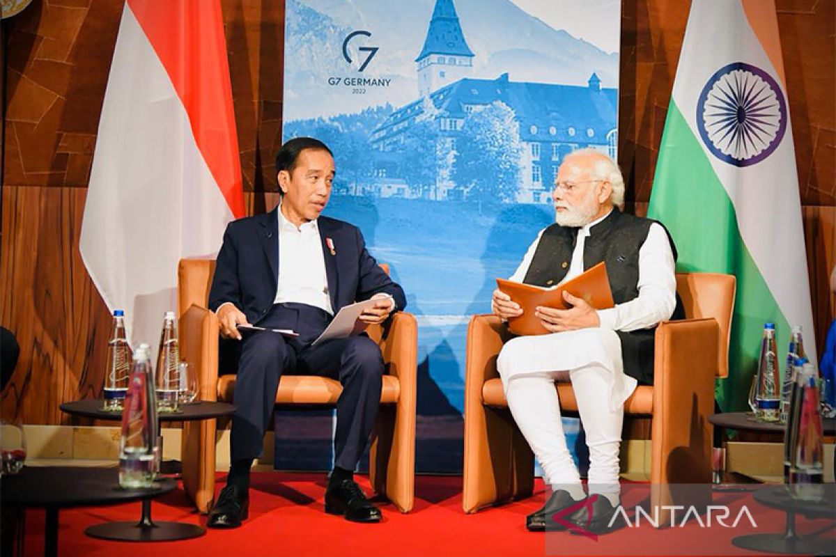 Presiden Jokowi dan PM India bahas kerja sama pangan