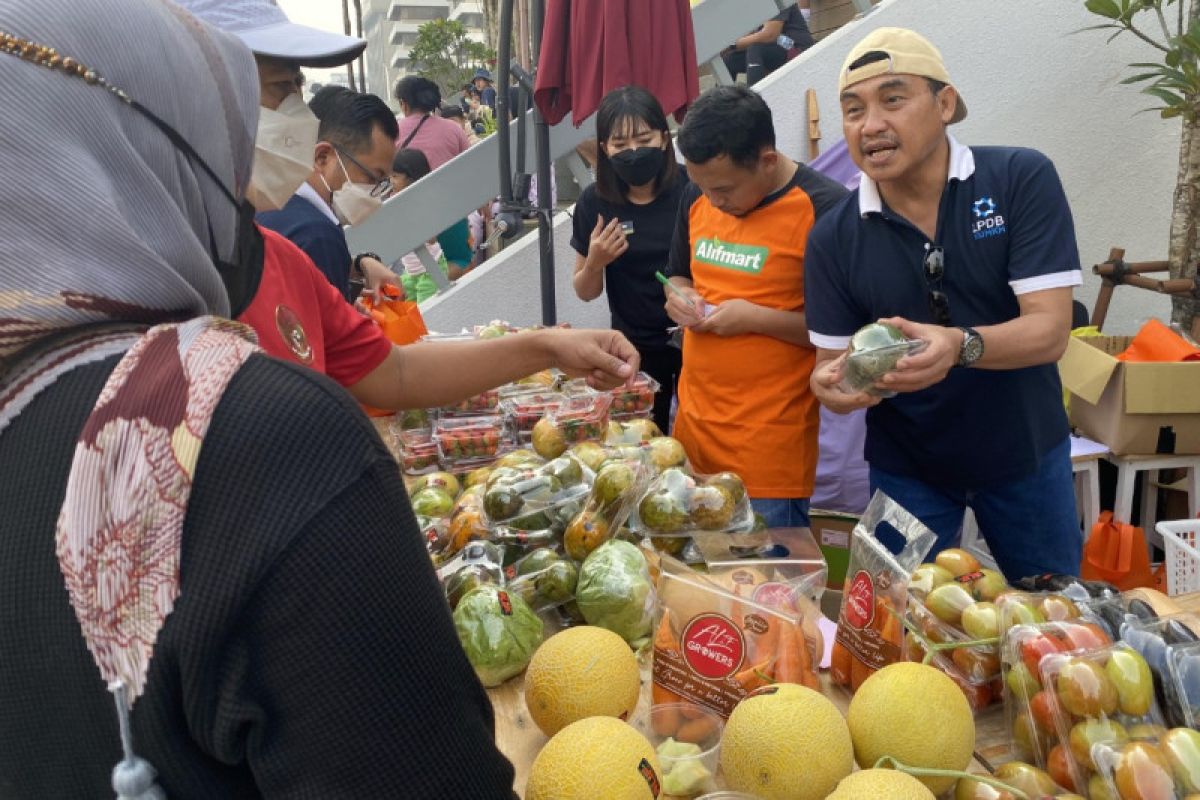Mitra LPDB gelar bazar di Sarinah untuk dukung produk lokal