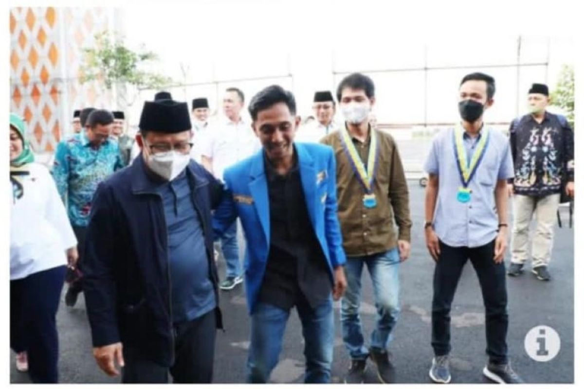 Ketua Umum PKB Abdul Muhaimin Iskandar mendapat dukungan PMII Lampung