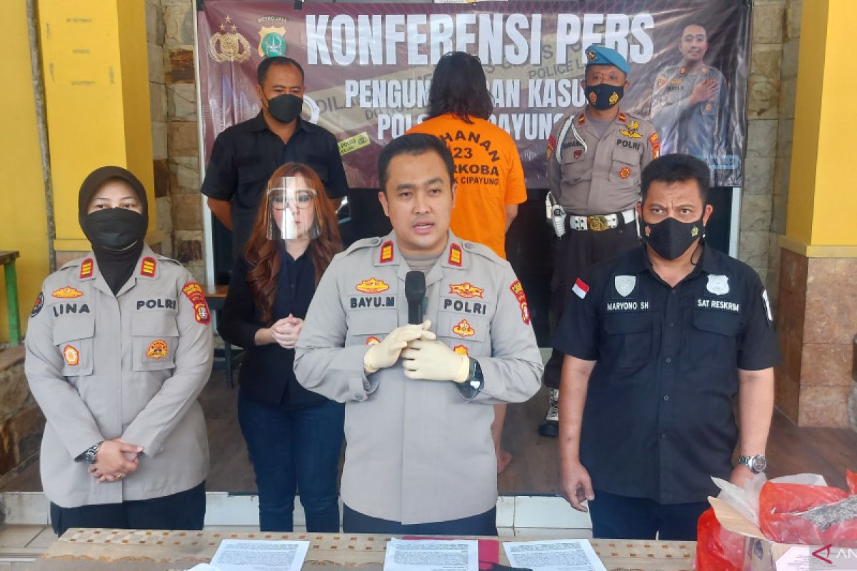 Polsek Cipayung tangkap mahasiswa pengedar ganja di kampusnya