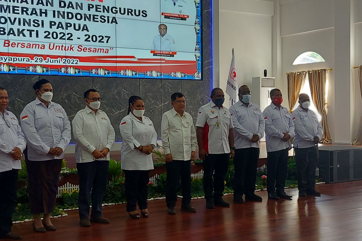 Pemprov Papua harap PMI bersinergi jalankan tugas kemanusiaan