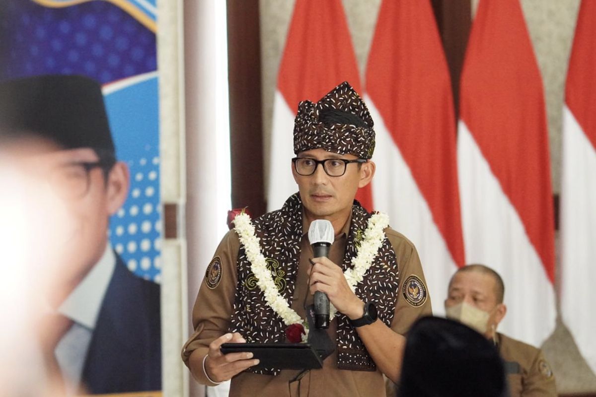 Menteri Sandiaga dorong penggunaan teknologi untuk tingkatkan sektor pariwisata