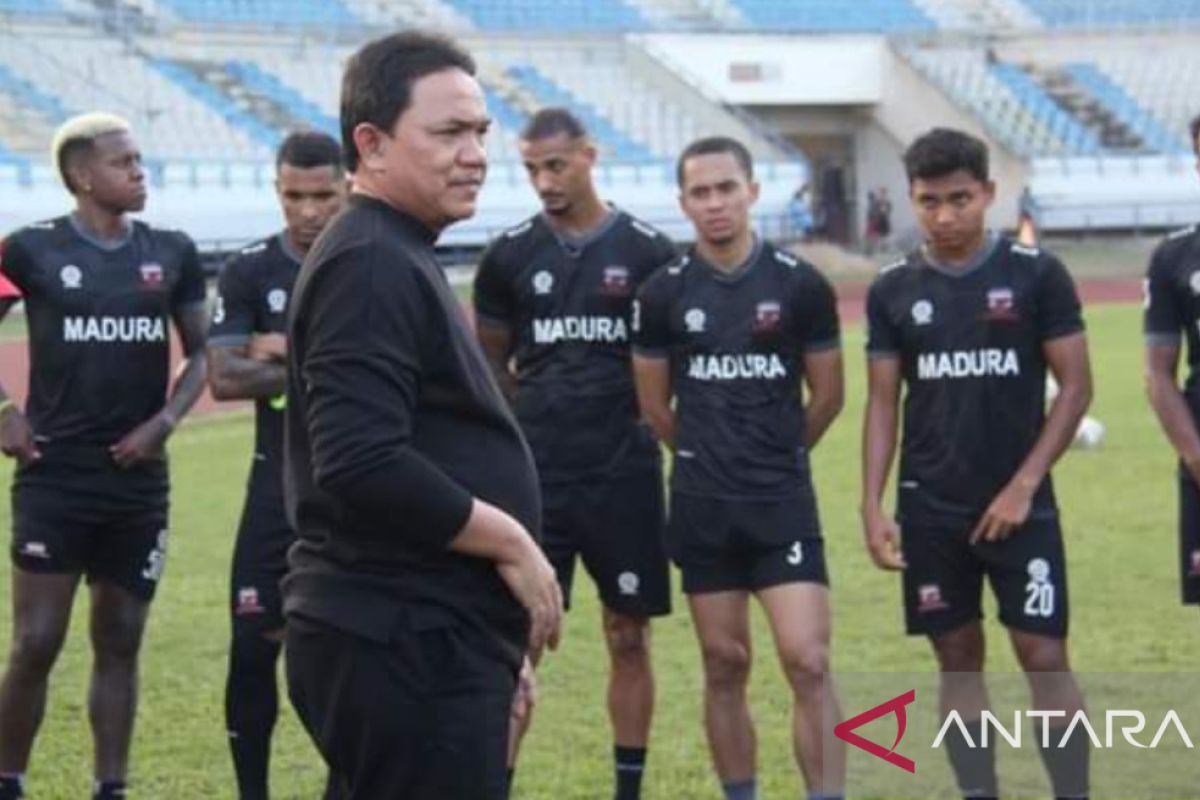 Presiden klub Madura United minta skuatnya perbaiki permainan