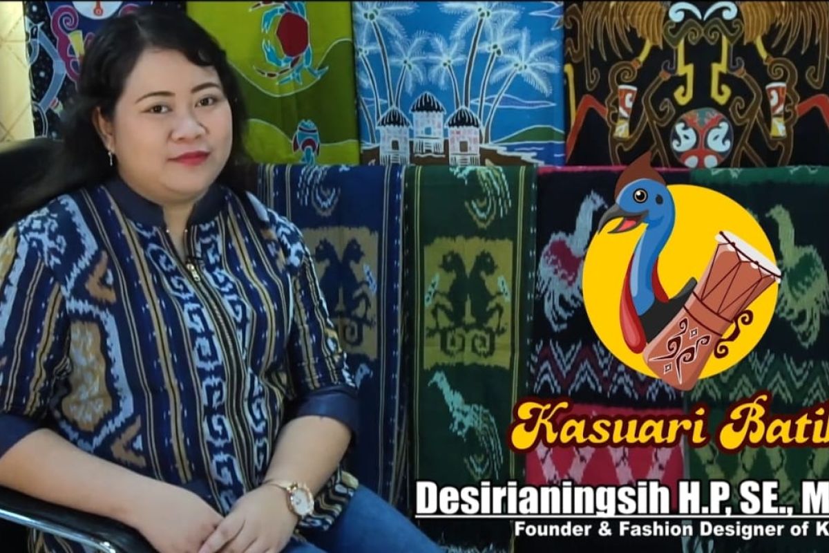 Desirianingsih perkenalkan motif-motif khas Papua lewat batik