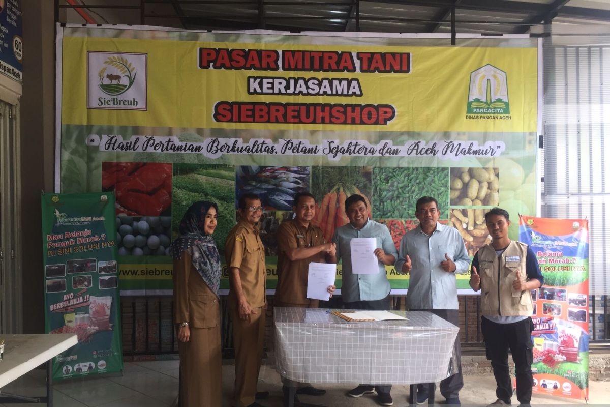 SieBreuhshop jalin kerjasama pemasaran hasil pertanian dari kawasan food estate