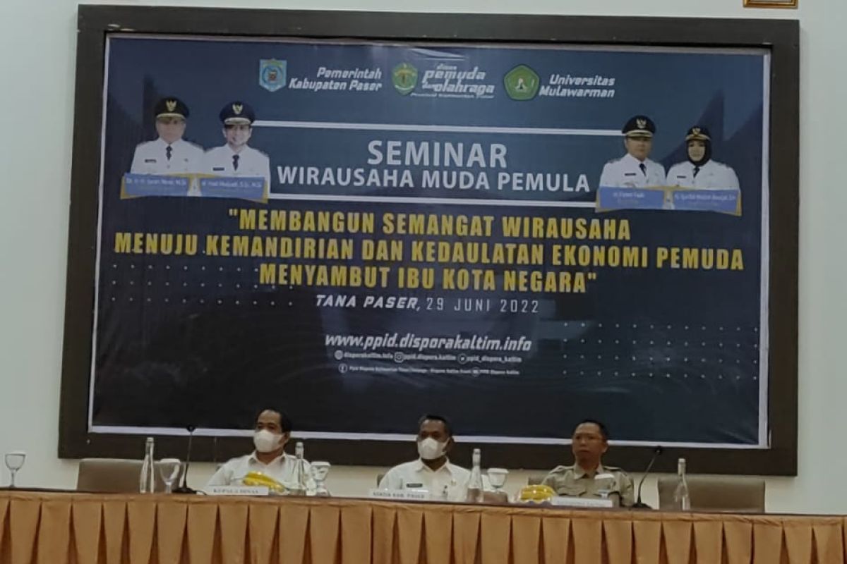 Disporapar Paser gelar seminar wirausaha bagi pemuda