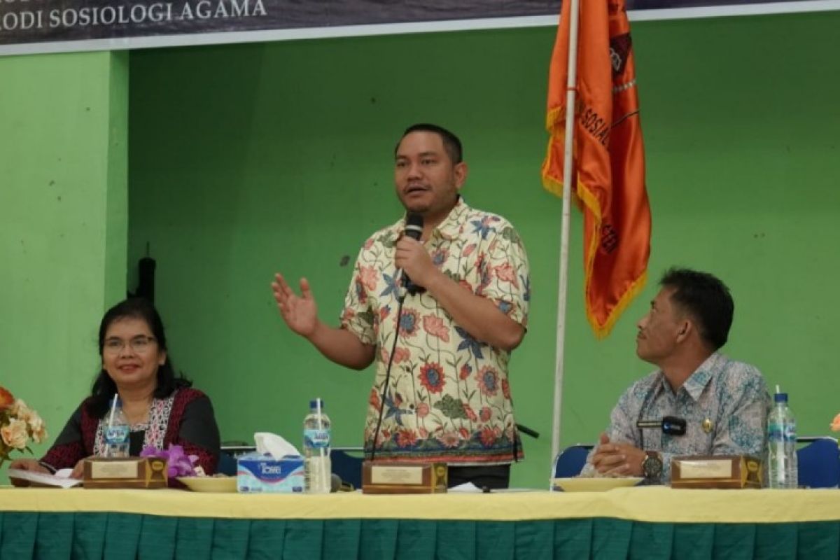 Kuliah umum di IAKN Tarutung, Bupati paparkan kondisi sosial budaya dan pariwisata Pakpak Bharat