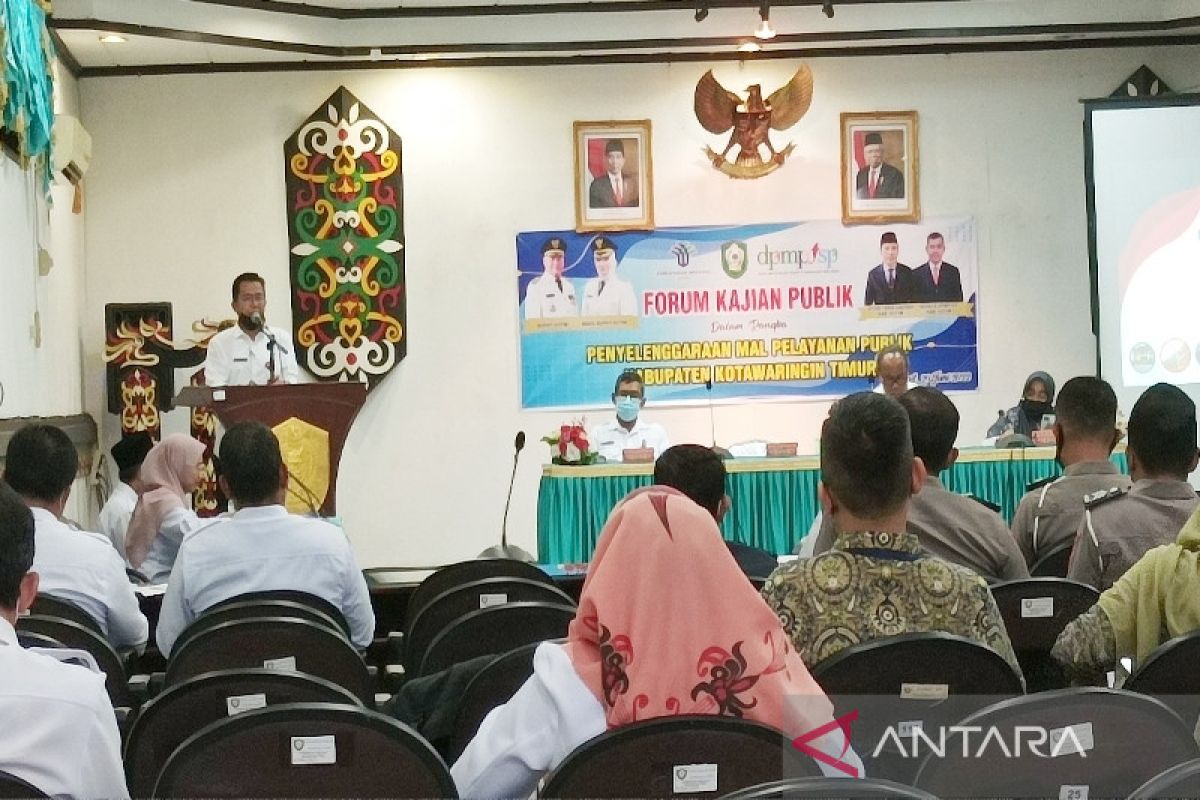 Mal Pelayanan Publik Kotim dioperasionalkan awal 2023