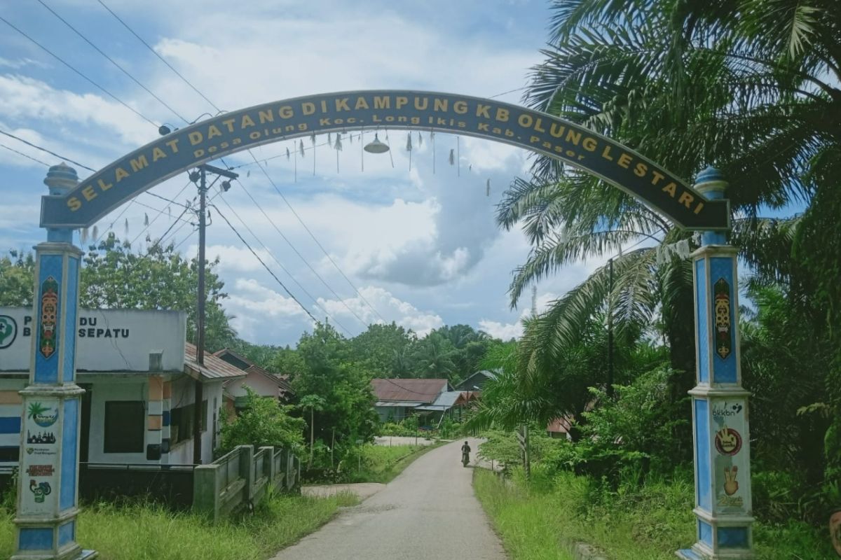 Kampung KB Olung di Kabupaten Paser masuk lima besar terbaik nasional