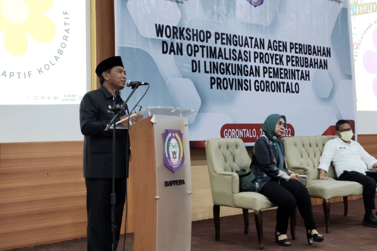 Sekda Gorontalo : Agen perubahan jadi strategi reformasi birokrasi