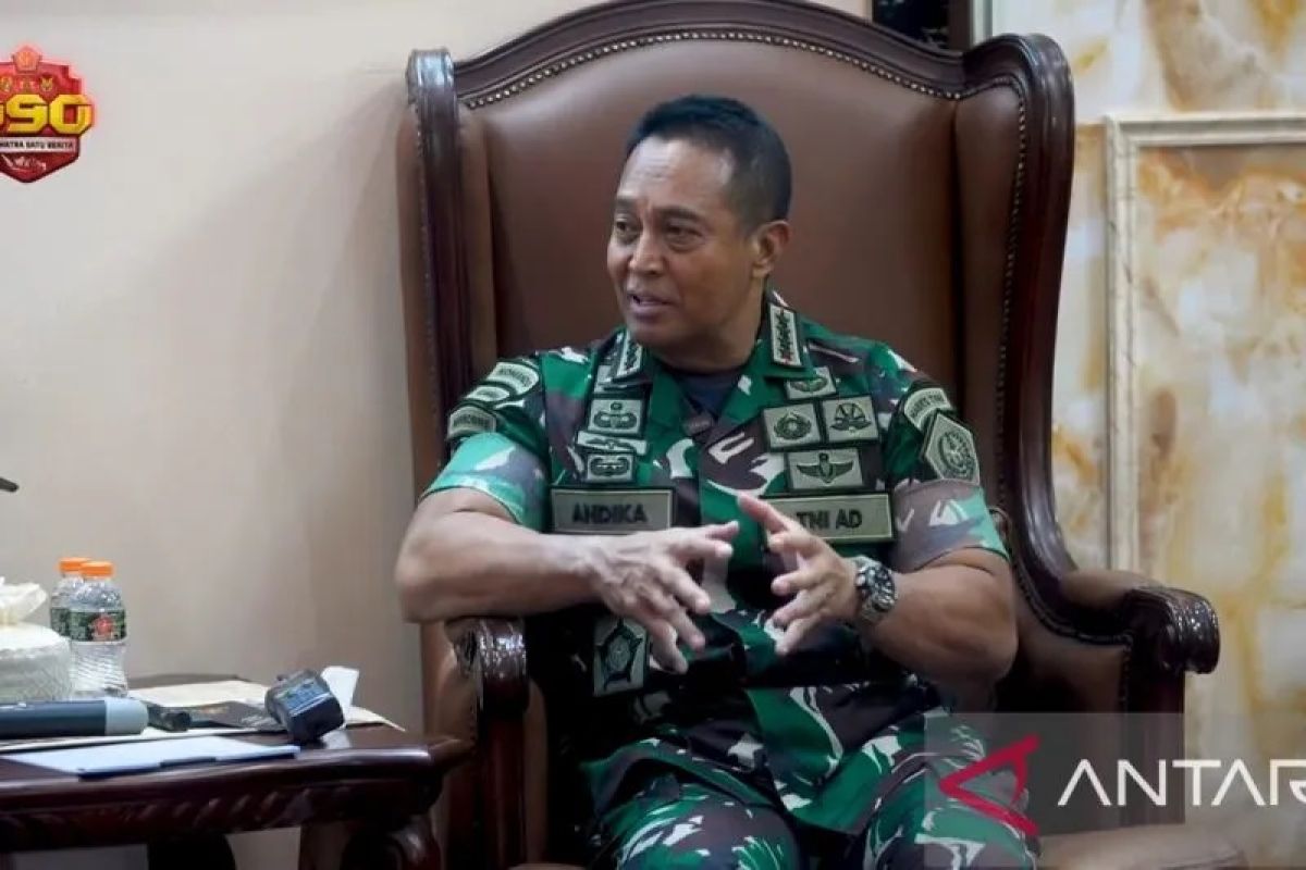 Jenderal TNI Andika Perkasa mutasi 180 perwira tinggi, termasuk Danpaspampres