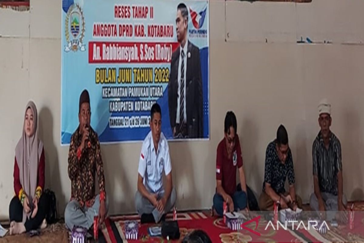 Anggota DPRD Kotabaru serap aspirasi masyarakat Bakau