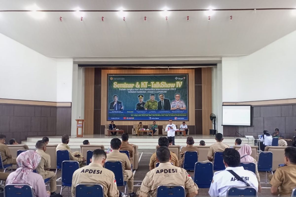 Edukasi masyarakat tentang penyalahgunaan narkoba, PT Timah Tbk bersama Karang Taruna Bangka Barat gelar seminar Anti Narkoba