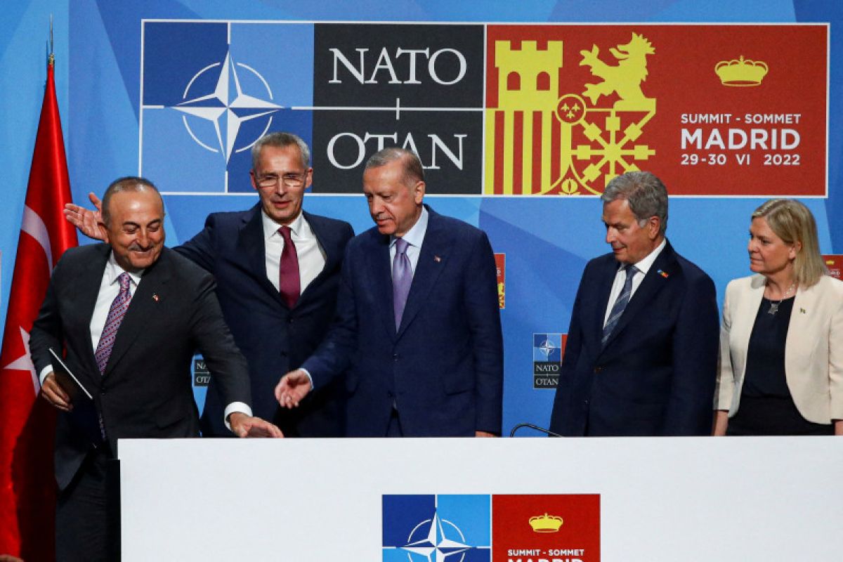 NATO sebut Turki, Finlandia dan Swedia setujui mekanisme bersama