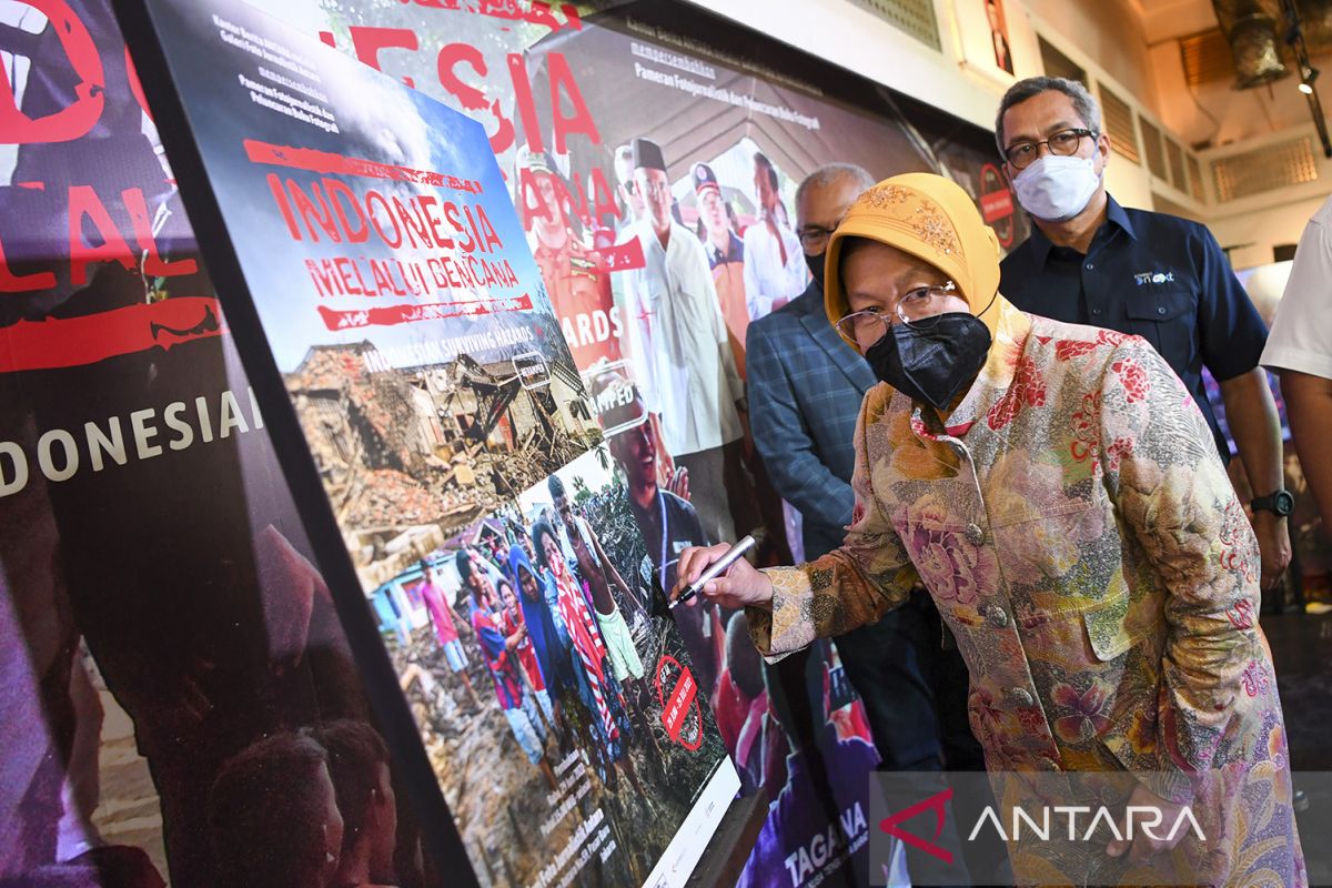 Mensos Risma: Dari foto bisa banyak belajar soal penanganan bencana