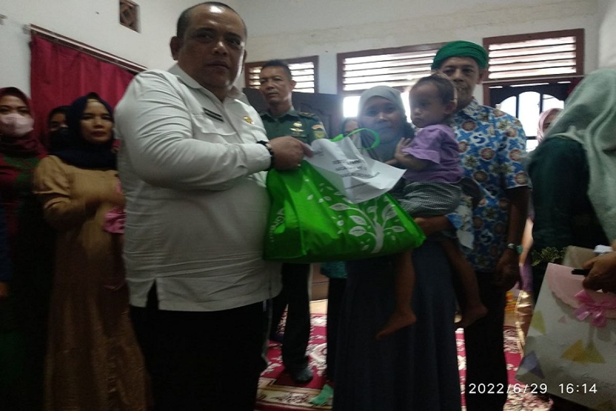 Momentum Harganas 2022, BKKBN Jambi salurkan bantuan asupan gizi ke keluarga stunting