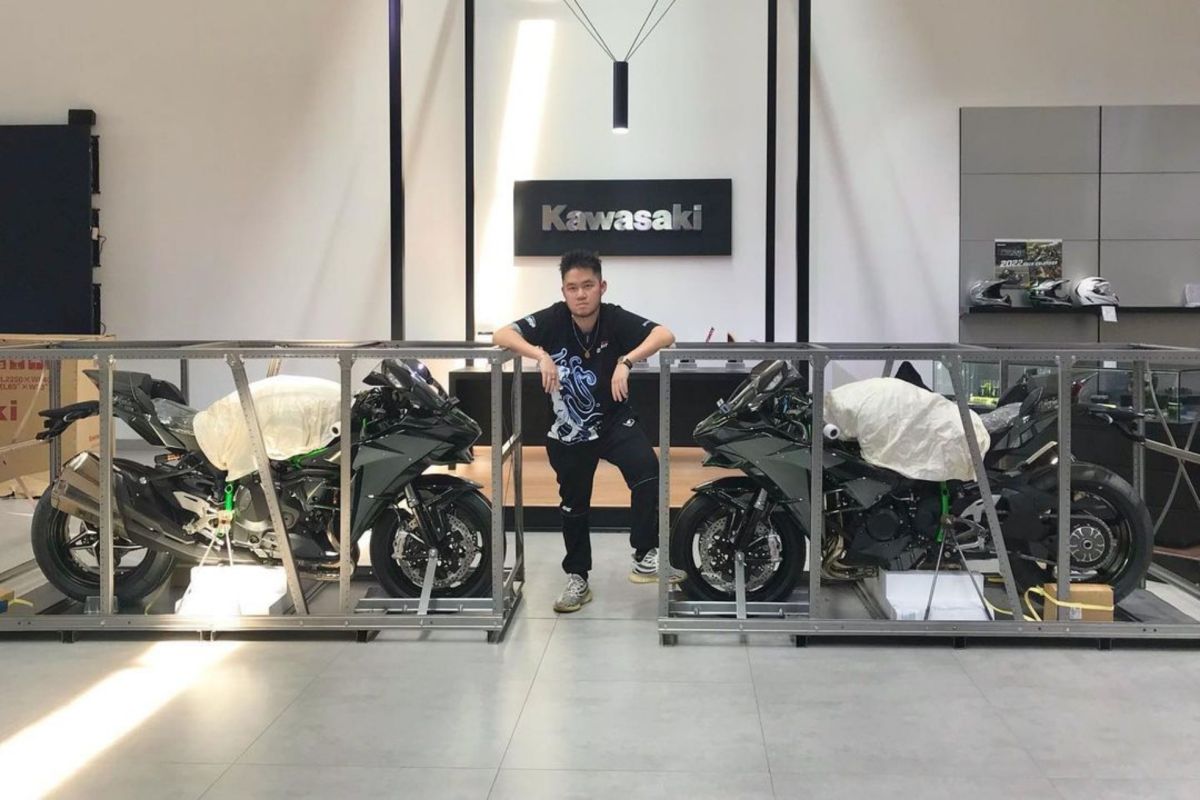 Cerita Jevon Andrean boyong dua unit Kawasaki Ninja H2 untuk investasi