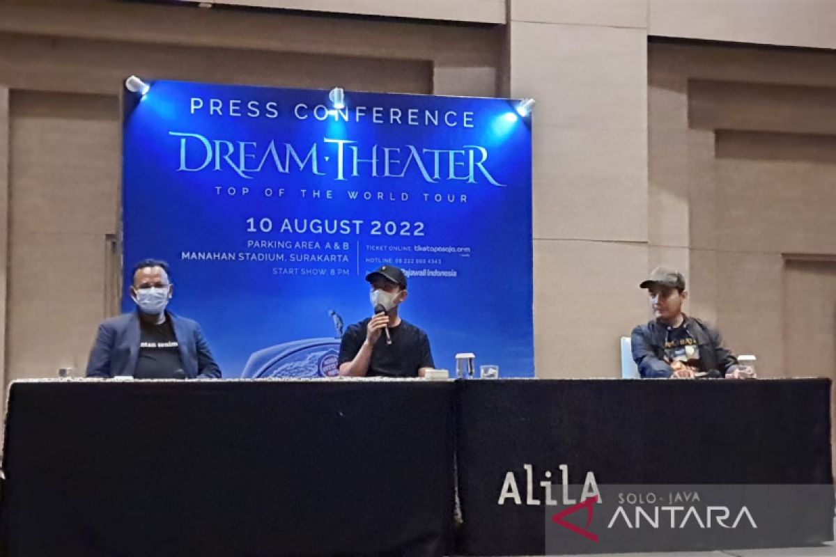 Dream Theater konser di Solo 10 Agustus mendatang