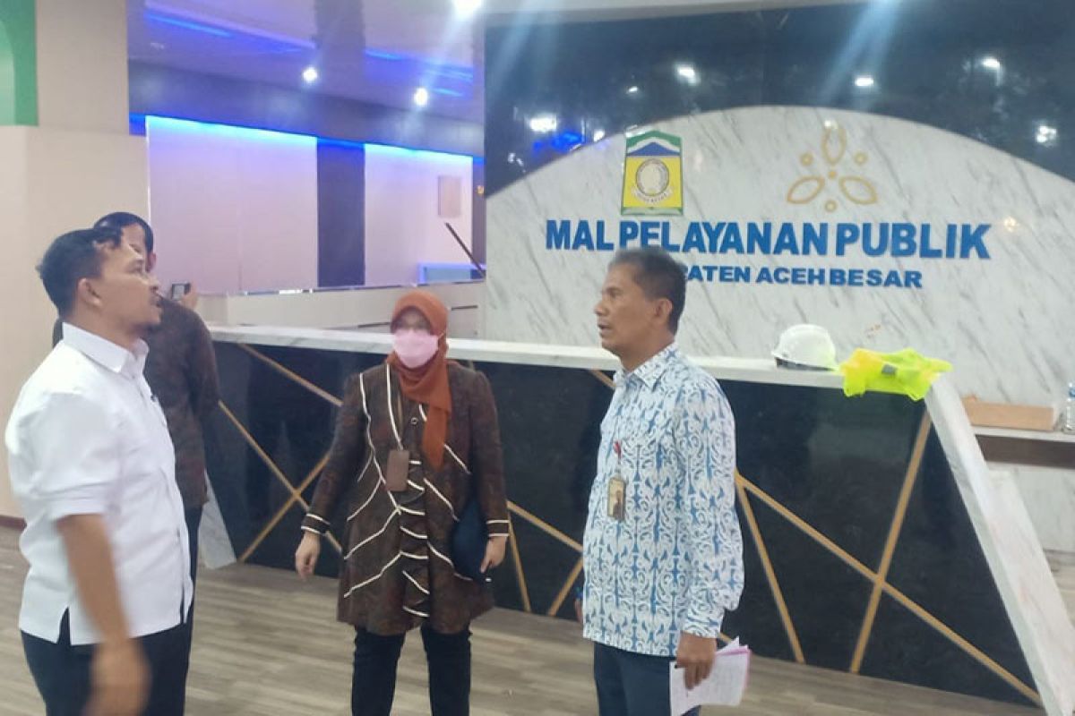 Gedung Mal Pelayanan Publik Aceh Besar terbengkalai