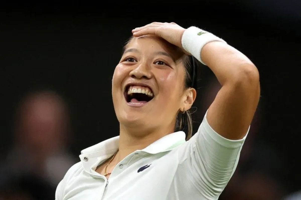 Wimbledon: Mimpi Harmony Tan berakhir di tangan Anisimova