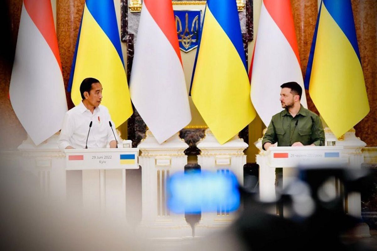 Jokowi-Zelensky diskusi situasi Ukraina hingga kesepakatan Laut Hitam