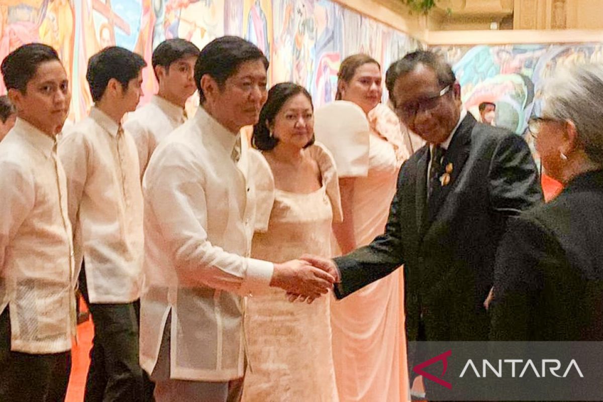 Mahfud hadiri pelantikan Presiden Filipina Ferdinand Marcos Jr