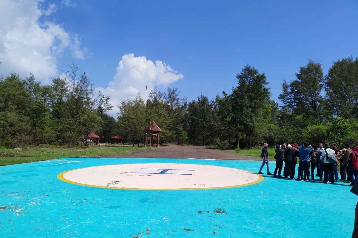 Bupati Kepulauan Seribu kenang fungsi helipad saat ada puting beliung