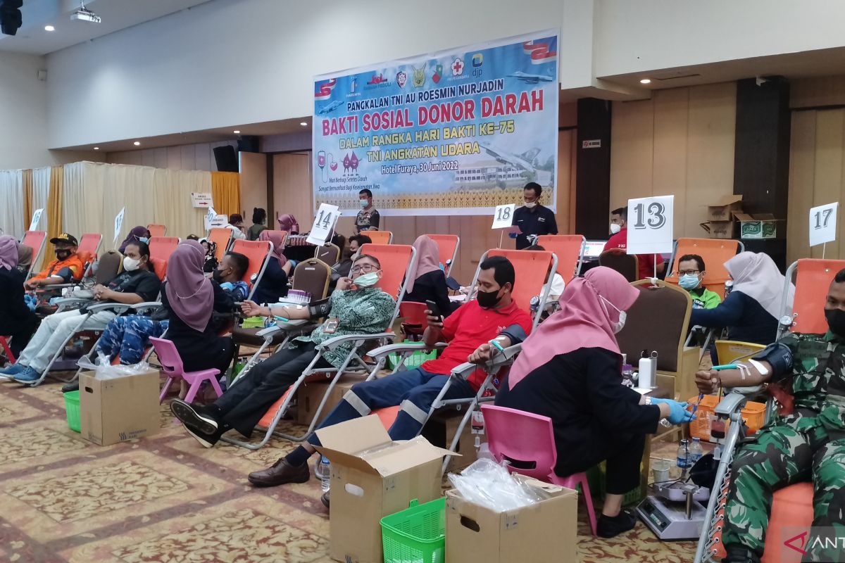 DJP Riau gelar kegiatan donor darah peringati Hari Pajak