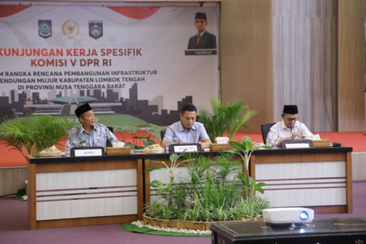 Komisi V DPR RI mendukung rencana pembangunan Bendungan Mujur Lombok