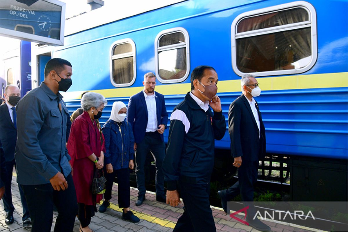 Presiden Jokowi lanjutkan lawatan perdamaian ke Moskow