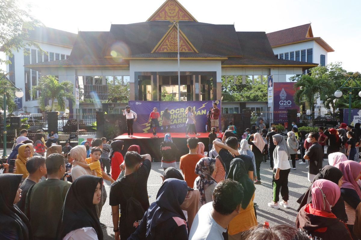 Kanwil DJP Riau sosialisasikan PPS saat Car Free Day