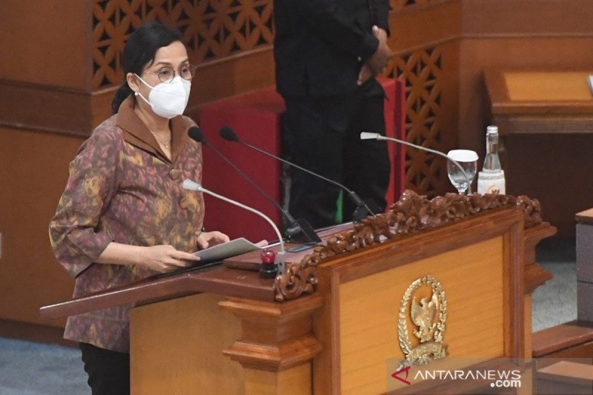 Sri Mulyani: PDB riil Indonesia 2021 lampaui pra pandemi berkat dukungan APBN