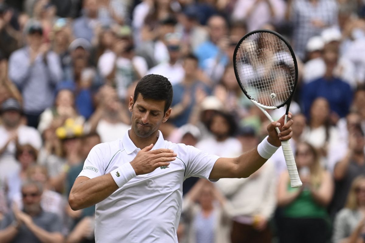 Djokovic melanju ke-16 besar Wimbledon usai kalahkan Kecmanovic