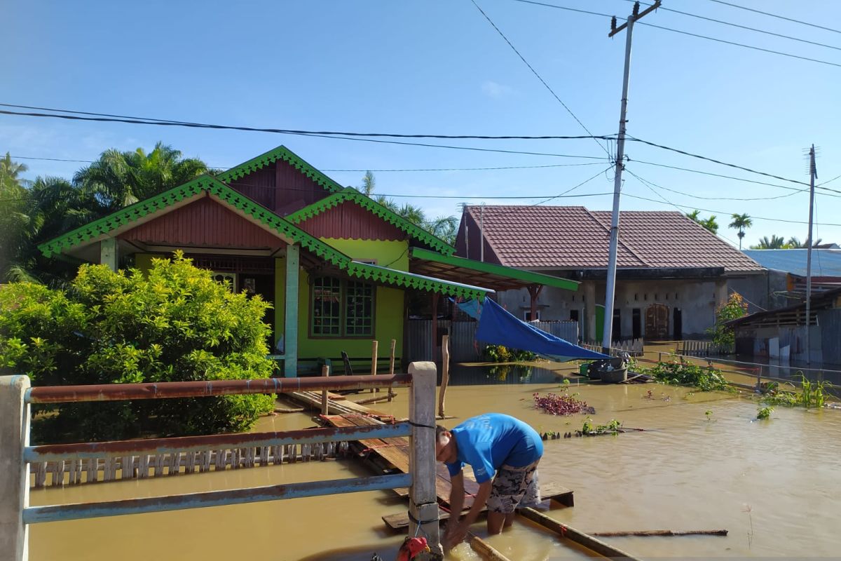 Lebih dari 1.570 rumah warga terdampak banjir di Provinsi Bengkulu