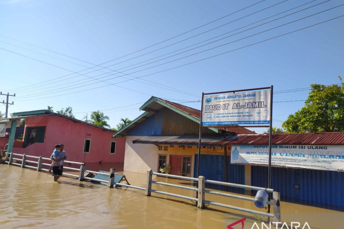 Banjir masih genangi permukiman warga di beberapa bagian Kota Bengkulu