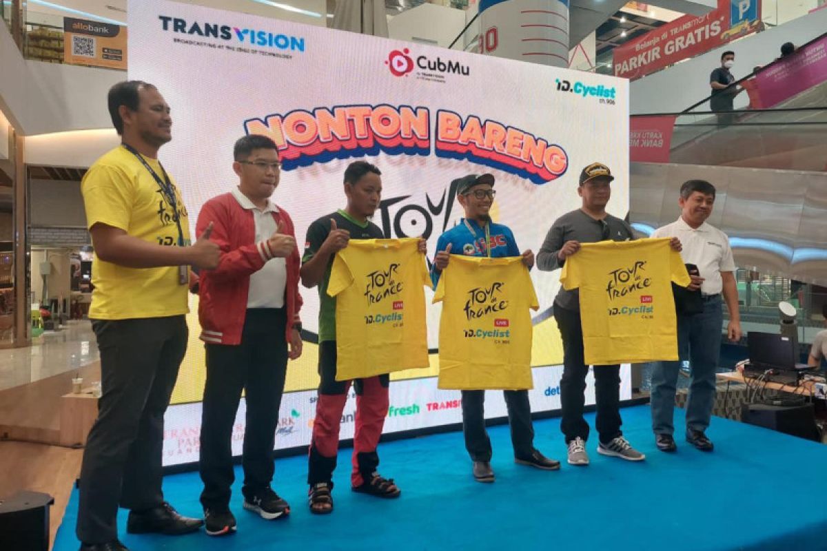 Transvision gelar nonton bareng Tour de France di 15 kota di Indonesia