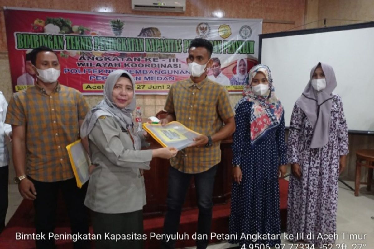 Polbangtan Kementan picu motivasi petani Aceh Timur bangun pertanian