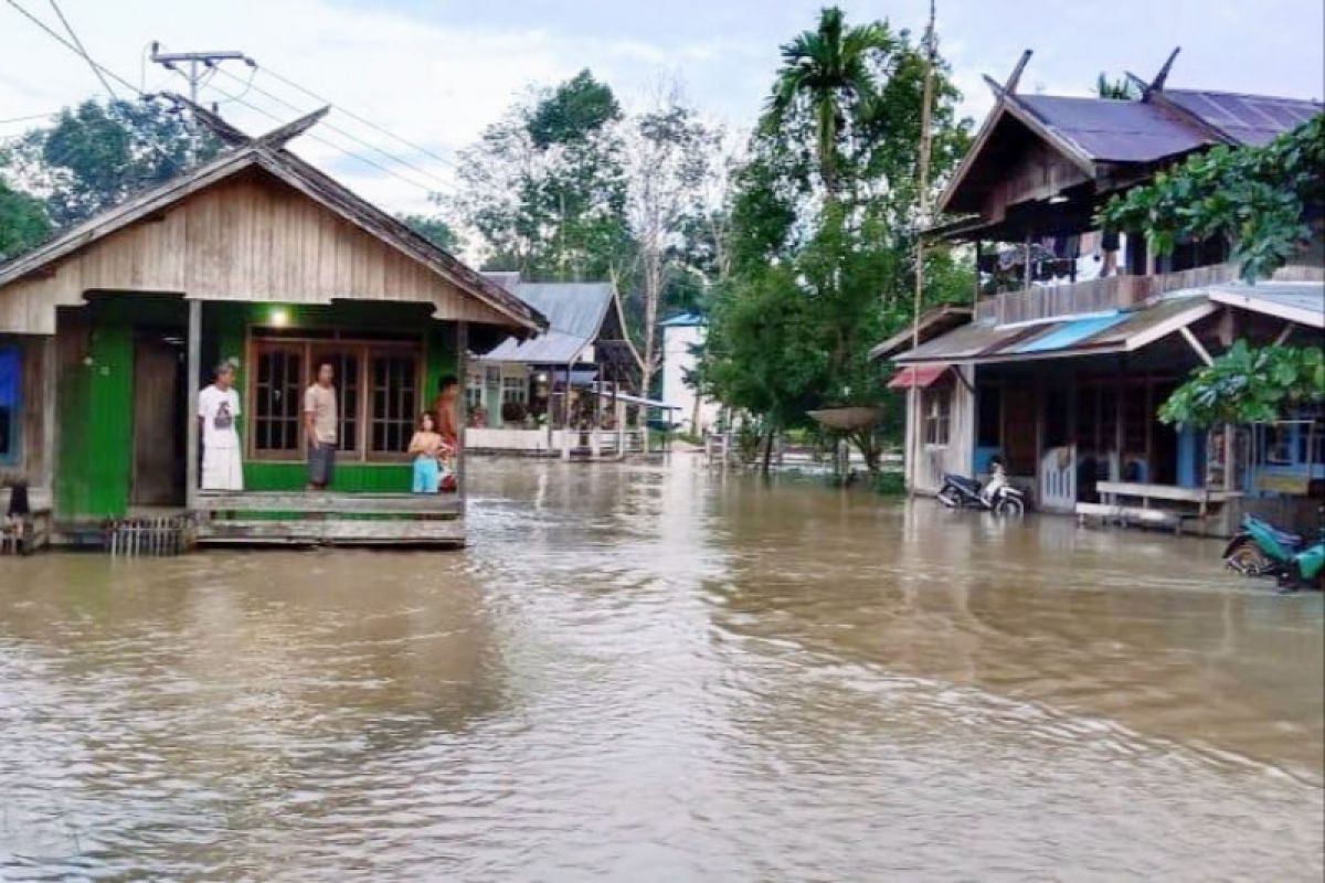 Masyarakat di utara Kotim kembali waspadai banjir